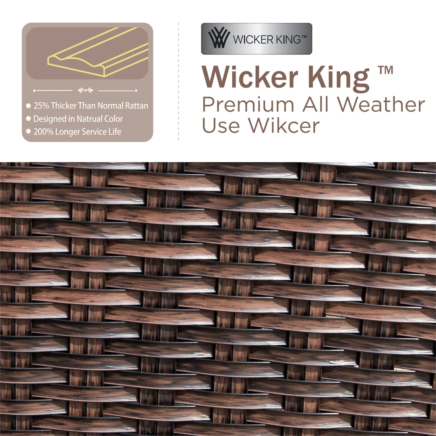 Phi Villa Patio Rattan Furniture Wicker 7-Seater Outdoor Swivel Sofa Sets 21 Phi Villa Patio Rattan Furniture Wicker 7-Seater Outdoor Swivel Sofa Sets - Image 19