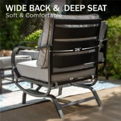 Phi Villa 9-Seater Patio Steel Sofa With Cushions And Multi-functional Ottomans -Phi Villa phi villa outdoor patio steel sofa set06 07f11159 4488 4fea 9b7c f7ae4a1cc334