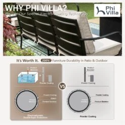 Phi Villa 7-Seater Patio Steel Conversation Sofa Sets With Leather Grain Fire Pit Table 36 Phi Villa 7-Seater Patio Steel Conversation Sofa Sets With Leather Grain Fire Pit Table -Phi Villa phi villa outdoor patio steel sofa set09 2dccd61a 2f71 4d26 899f 33aaab91809d