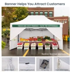 Phi Villa Pop Up Canopy Tent For Party Outdoor Gazebo With Wheeled Storage Bag -Phi Villa phi villa outdoor pop up canopy tent gazebo for party wedding gazebo tent with wheeled storage bag2