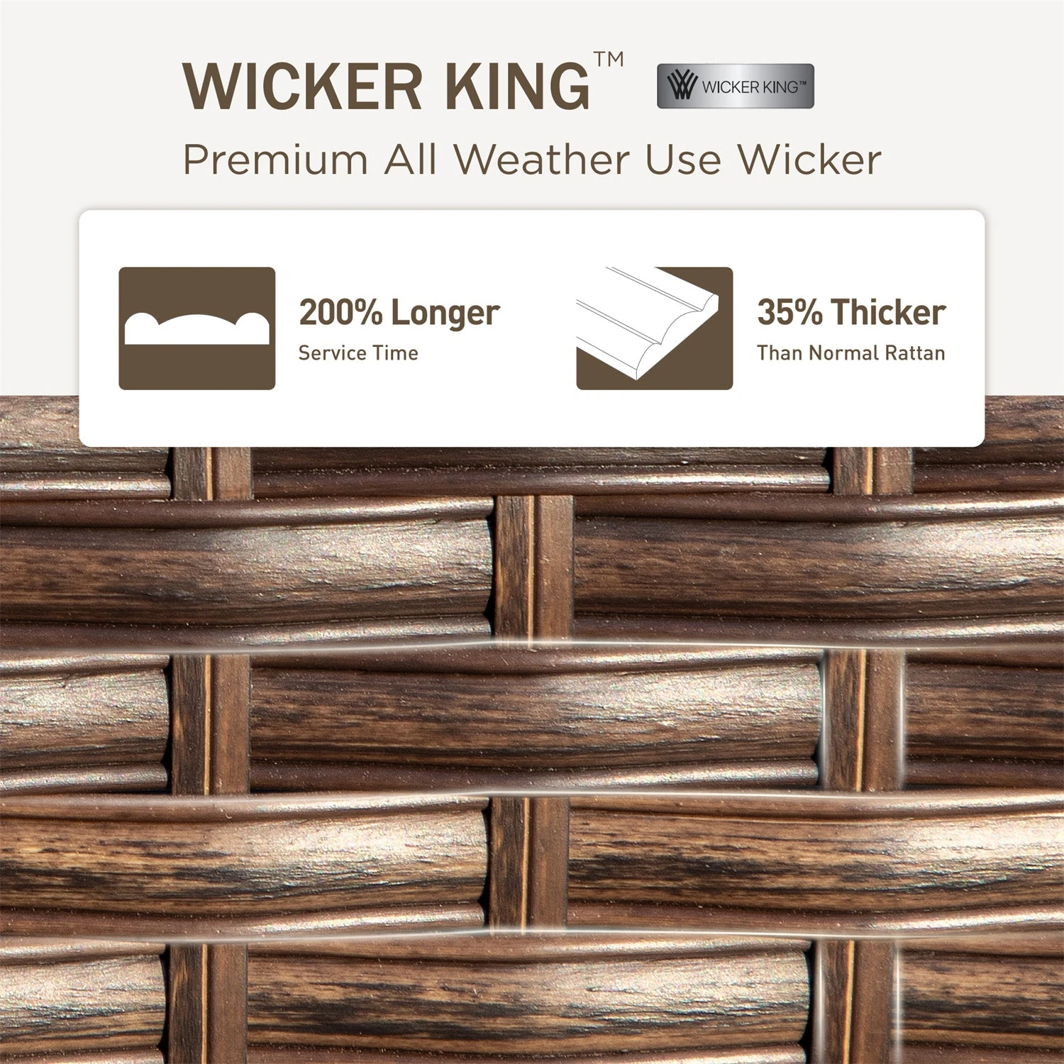 Phi Villa 4-Seater Outdoor Steel & Rattan Dark Color Sofa Set With Coffee Table 20 Phi Villa 4-Seater Outdoor Steel & Rattan Dark Color Sofa Set With Coffee Table - Image 18