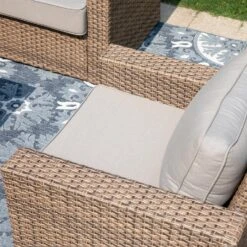 Phi Villa Luxury Patio Rattan Swivel Conversation Sofa Set -Phi Villa phi villa outdoor wicker deep sofa patio rattan swivel conversation sets with loveseat04 cdc0b047 9ec7 471a a32a d6476e56c397