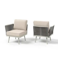 Phi Villa Patio Modern Metal And Rope Rattan Conversation Sofa Set With Coffee Table -Phi Villa phi villa patio modern rope rattan conversation sofa set12 3ad52bf5 fadb 47cc b8df 8fc0d568fa1b