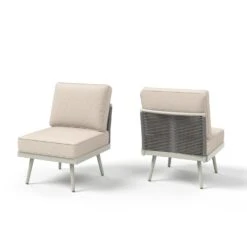 Phi Villa Patio Modern Metal And Rope Rattan Conversation Sofa Set With Coffee Table -Phi Villa phi villa patio modern rope rattan conversation sofa set16