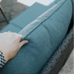 Phi Villa Patio Navy Curved Sectional Wicker Sofa Set -Phi Villa phi villa patio navy curved sectional wicker sofa set3 70ac408e 7bad 4112 a51e 28363b30c217