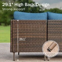 Phi Villa Patio Navy Curved Sectional Wicker Sofa Set -Phi Villa phi villa patio navy curved sectional wicker sofa set8 8ad0ffc9 1c27 4708 bc17 47eb579d4538