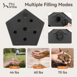 Phi Villa Heavy Duty Base Weights Stand For Outdoor Patio Umbrella -Phi Villa phi villa patio umbrella base weights stand07 3933c3ab 5f2e 473a 9977 97d2c67f9d8f