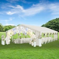 Phi Villa Heavy Duty Party Tent Wedding Event Shelter With Removable Sidewalls -Phi Villa phi villa white heavy duty party tent wedding event shelter with removable sidewalls01 d997d2e3 40b4 4898 b1d1 f0b4cf99dbf3