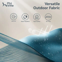 PHI VILLA 13ft 11-Color Double-Sided Outdoor Large Umbrella -Phi Villa phi villa 13ft double sided umbrella03 1f7f7551 bafb 4b6d aa75 6a9f0a793cd4