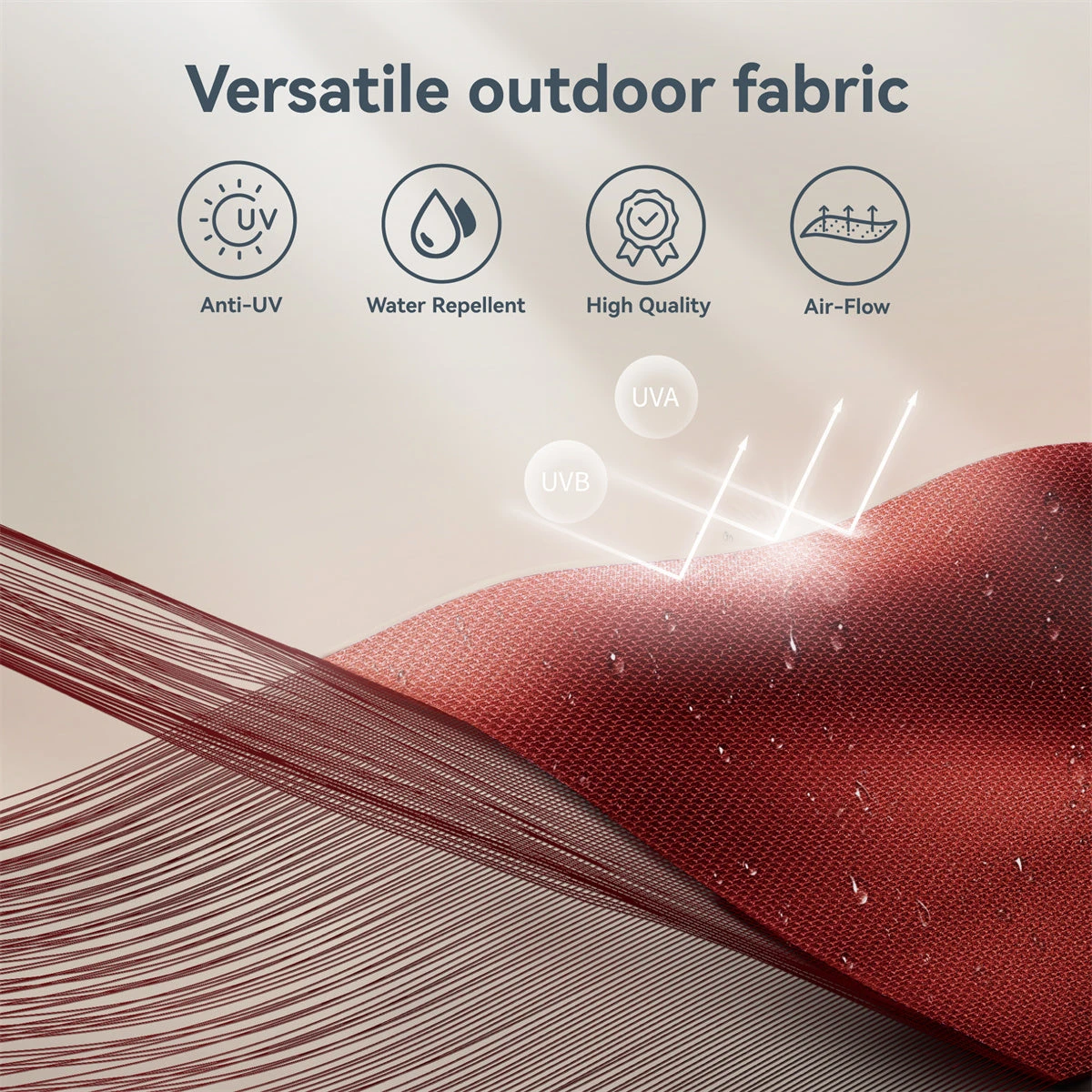 PHI VILLA 15ft 11-Color Double-Sided Patio Extra Large Umbrella With LED Lights 10 PHI VILLA 15ft 11-Color Double-Sided Patio Extra Large Umbrella With LED Lights - Image 8